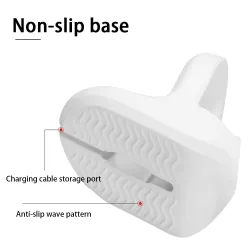 Support en silicone - support - chargeur - pour Apple Watch