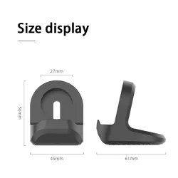 Support en silicone - support - chargeur - pour Apple Watch