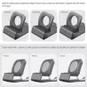 Dock de charge en aluminium - support - support - pour Apple Watch