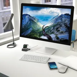 Dock de charge en aluminium - support - support - pour Apple Watch