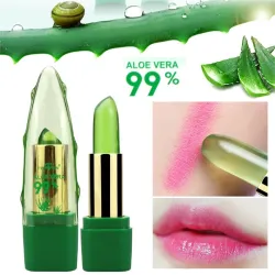 Rouge à lèvres Jelly - brillant à lèvres - 99% aloe vera - changement de couleur en fonction de la température