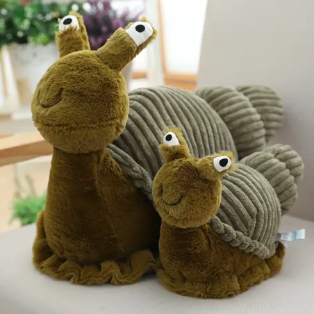 Peluche escargot - jouet en peluche - 28cm / 40cm