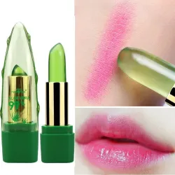 Rouge à lèvres Jelly - brillant à lèvres - 99% aloe vera - changement de couleur en fonction de la température