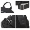 Anti-theft shoulder bag with USB port - crossbody - PVC chest bagBags