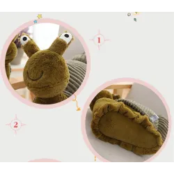 Peluche escargot - jouet en peluche - 28cm / 40cm