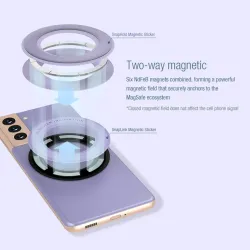 Magnetic ring - silicone phone holder - sticker - universalHolders