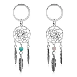 Porte-clés attrape-rêves vintage
