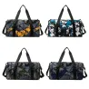 Stylish travel bag - with shoe compartment - large capacity - waterproof - unisex - graffiti designBags