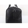 Fashionable travel bag - large capacity - leather - woven patternBags