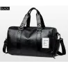 Sac de voyage / sport en cuir à la mode - avec compartiment à chaussures - grande capacité