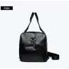 Fashionable travel / sport leather bag - with shoe compartment - large capacityBags