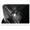 Sac de voyage / sport en cuir à la mode - avec compartiment à chaussures - grande capacité