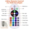 LED floodlight - waterproof work light - RGB - AC220V - 30W - 50W - 100W - 200WFloodlights