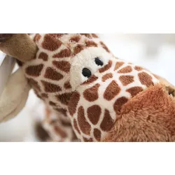 Girafe marron - peluche - 25 cm