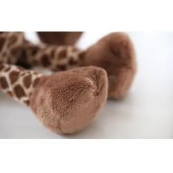Girafe marron - peluche - 25 cm