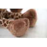 Girafe marron - peluche - 25 cm