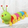 Chenille colorée - peluche - 50 cm