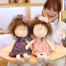 Petites soeurs - poupée en peluche - 35 cm - 45 cm