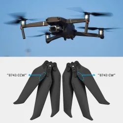 DJI Mavic 2 Pro - 8743F - hélices tripales - faible bruit