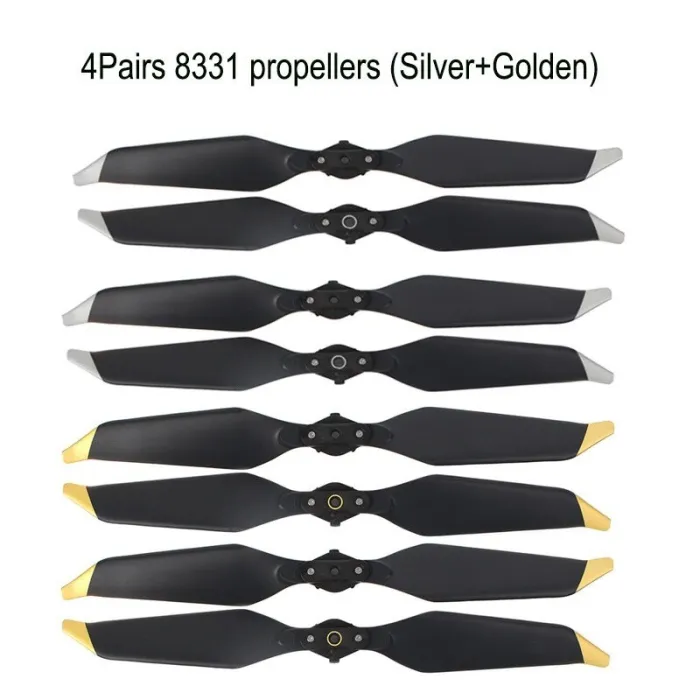 DJI Mavic Pro - Mavic Pro Platinum - 8331 - propellers - quick release - low noise - 4 pairsPropellers
