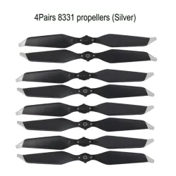 DJI Mavic Pro - Mavic Pro Platinum - 8331 - hélices - dégagement rapide - faible bruit - 4 paires