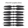 DJI Mavic Pro - Mavic Pro Platinum - 8331 - hélices - dégagement rapide - faible bruit - 4 paires