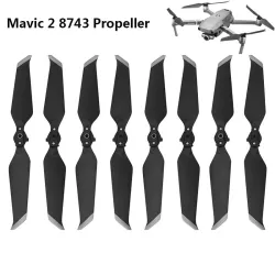 DJI Mavic 2 Pro Zoom - 8743 hélices - pliable - silencieux - dégagement rapide - 4 - 8 pièces