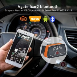 Vgate iCar 2 - WIFI - OBD2 - lire le code d'erreur de la voiture - diagnostic - scanner - ELM327 OBDII