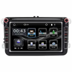 Car radio - X8 - Carplay - 2 Din - Android - Bluetooth - CAN BUS - Mirror Link - USB - TFDin 2