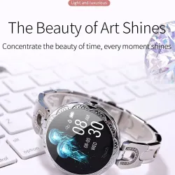 Montre intelligente à la mode AK15 - fréquence cardiaque - tracker de fitness - étanche - Bluetooth - Android - IOS