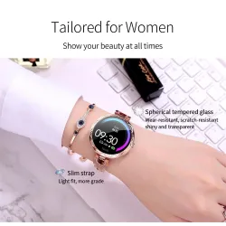 Montre intelligente à la mode AK15 - fréquence cardiaque - tracker de fitness - étanche - Bluetooth - Android - IOS