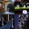 Guirlande LED solaire - guirlande - éclairage extérieur - étanche - 7m - 12 m
