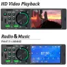 Car radio 1 Din - touch screen - remote control - camera - Bluetooth - AUX - USB - TFDin 1