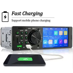 Car radio 1 Din - touch screen - remote control - camera - Bluetooth - AUX - USB - TFDin 1