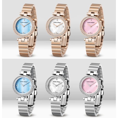 PAGANI DESIGN - luxurious women's watch - with diamonds - Quartz - stainless steelWatches