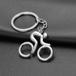 Vélo de route - porte-clés métal