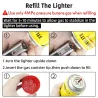 Briquet en forme d'allumette