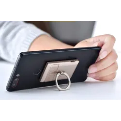 Support téléphone universel 2 en 1 - avec briquet - anneau réglable - chargement USB