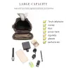 Sac en cuir multifonctionnel - bandoulière - boucle de taille