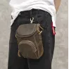 Sac en cuir multifonctionnel - bandoulière - boucle de taille