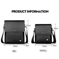 Sac à bandoulière élégant pour homme - cuir
