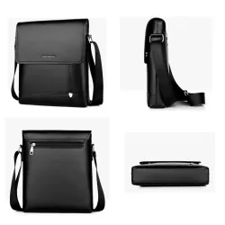 Sac à bandoulière élégant pour homme - cuir