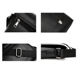 Sac à bandoulière élégant pour homme - cuir