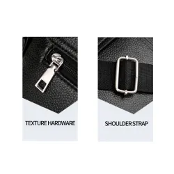 Sac à bandoulière élégant pour homme - cuir