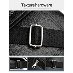 Sac à bandoulière élégant pour homme - cuir