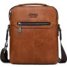 JEEP BULUO - men's leather shoulder bag - with a walletBags