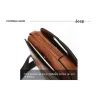 JEEP BULUO - sac à bandoulière en cuir pour hommes - avec un portefeuille