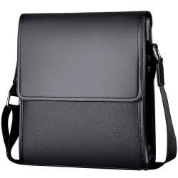 Sac à bandoulière vintage - mallette en cuir