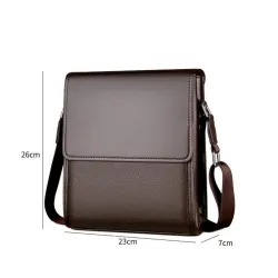 Sac à bandoulière vintage - mallette en cuir