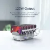 ORICO - 10 ports USB charger - docking station - with holder - 120W 5V2.4A*10Holders